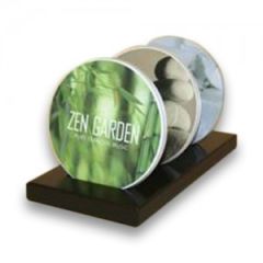 CD-Display aus Mangoholz